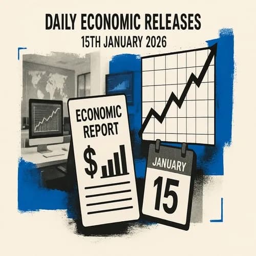 Newsquawk Daily Economic Releases - 15th January 2026