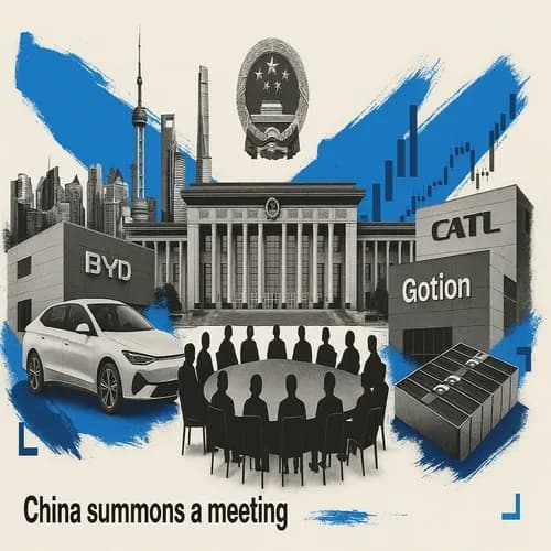China summons a meeting with BYD (1211 HK)