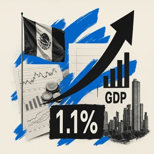 Mexican Aggregate Demand YY (Q3) 1.1% (Prev. 0.3%)