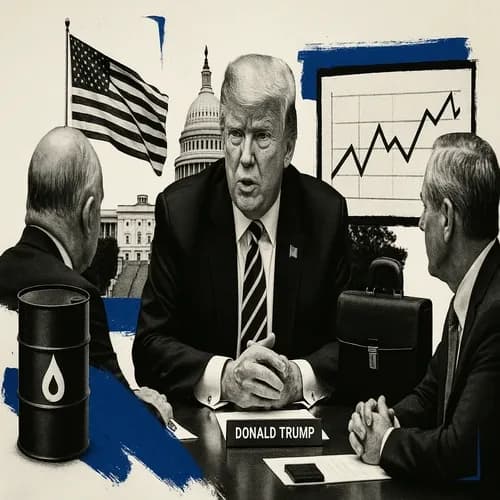 US President Trump to met with oil executives at 19:30GMT/14:30EST