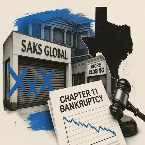 Saks Global files for Chapter 11 bankruptcy in Texas, Bloomberg reports