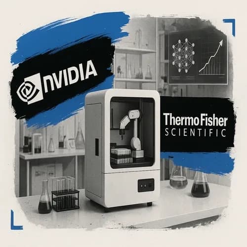 NVIDIA (NVDA) collaborates with Thermo Fisher (TMO) to build autonomous lab i...