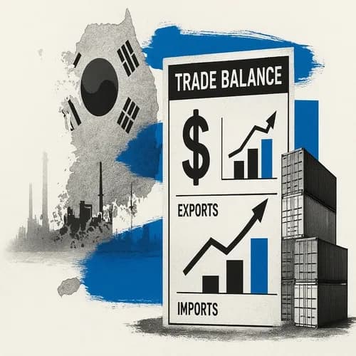 South Korea Dec 1–20 trade balance at provisional USD +3.82bln