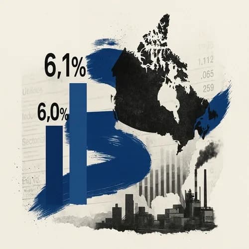 Canadian Producer Prices YY (Nov) 6.1% (Prev. 6.0%)