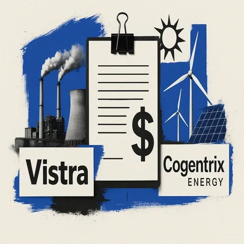 Vistra (VST) announced it has executed definitive agreements to acquire Cogen...