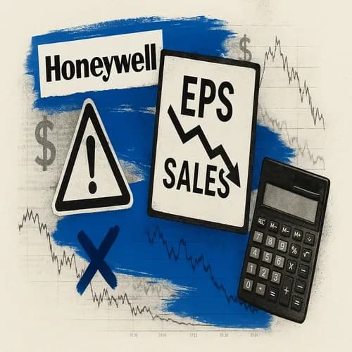 Honeywell (HON) FY25 Guidance (USD) adj. EPS 9.70-9.80 (exp. 10.65)