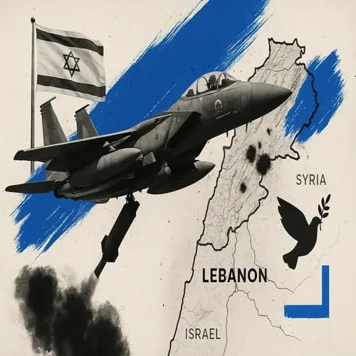 Israeli Air Force struck multiple sites in Lebanon on Monday and early Tuesday