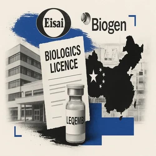 Eisai (4523 JT) and Biogen (BIIB) announced Eisai and Biogen announce biologi...