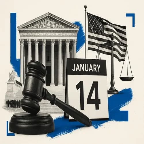US Supreme Court expected to issue rulings on Wednesday January 14th