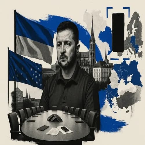 Ukraine President Zelensky posts on X "Preparing for meetings in Europe this ...