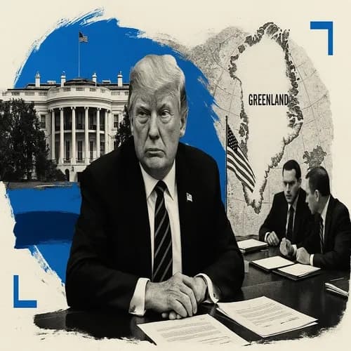 White House on Greenland says it is being actively discussed by Trump and Nat...