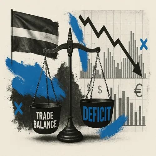 Latvian Balance of Trade (Nov) -326M   vs. Exp. -170.0M   (Prev. -290M  )