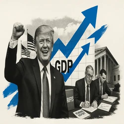 US President Trump says "Q3 GDP came in at 4.3%