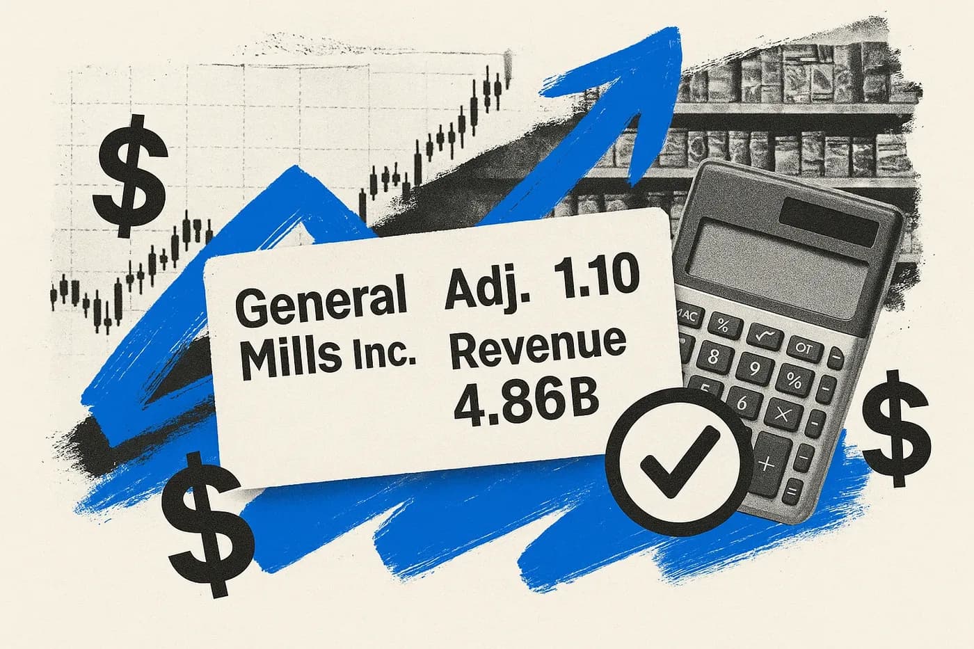 General Mills Inc (GIS) Q2 2026 (USD): Adj. EPS 1.10 (exp. 1.03)