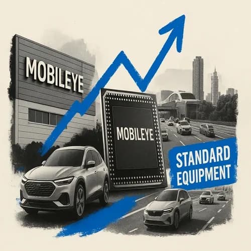 Mobileye (MBLY) announced it has secured a major US automaker as a customer ​...