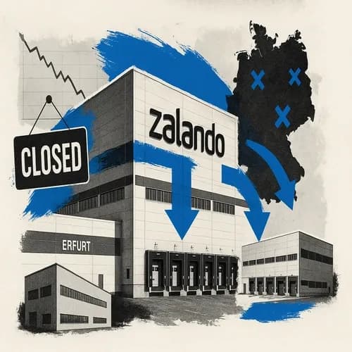 Zalando (ZAL GY) is to close the Erfurt