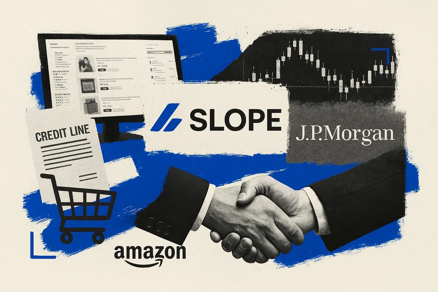 Slope is partnering with Amazon (AMZN) to provide reusable credit lines to Am...
