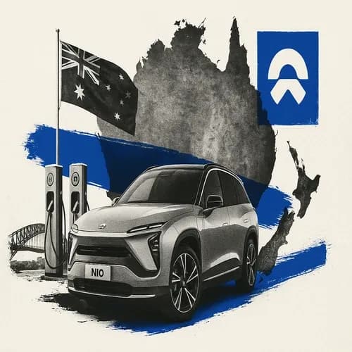 NIO (9866 HK) will expand to Australia and New Zealand this year