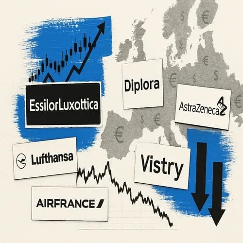 European Movers: EssilorLuxottica (EL FP) +2.7%