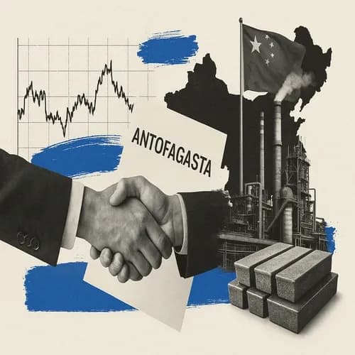 Antofagasta (ANTO LN) agrees 2026 copper treatment and refining charges of US...