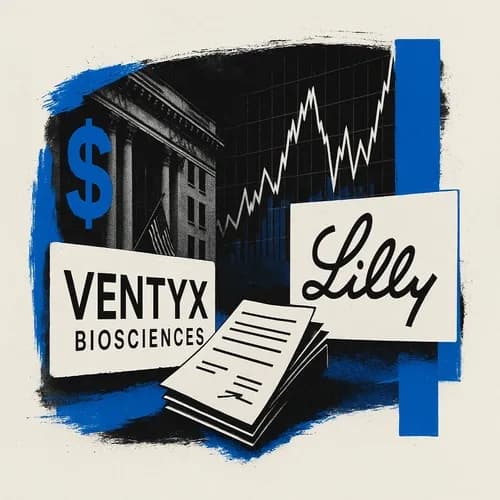 Ventyx Biosciences (VTYX) takeover deal with Eli Lilly (LLY) is reportedly be...