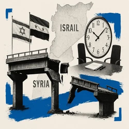 Contacts between Israel and Syria have not made much progress