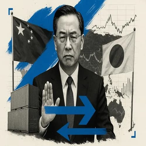 China's Ambassador rejects Japan's export controls negotiations