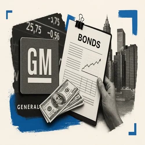 General Motors (GM) files to sell 5-year and 10-year debt