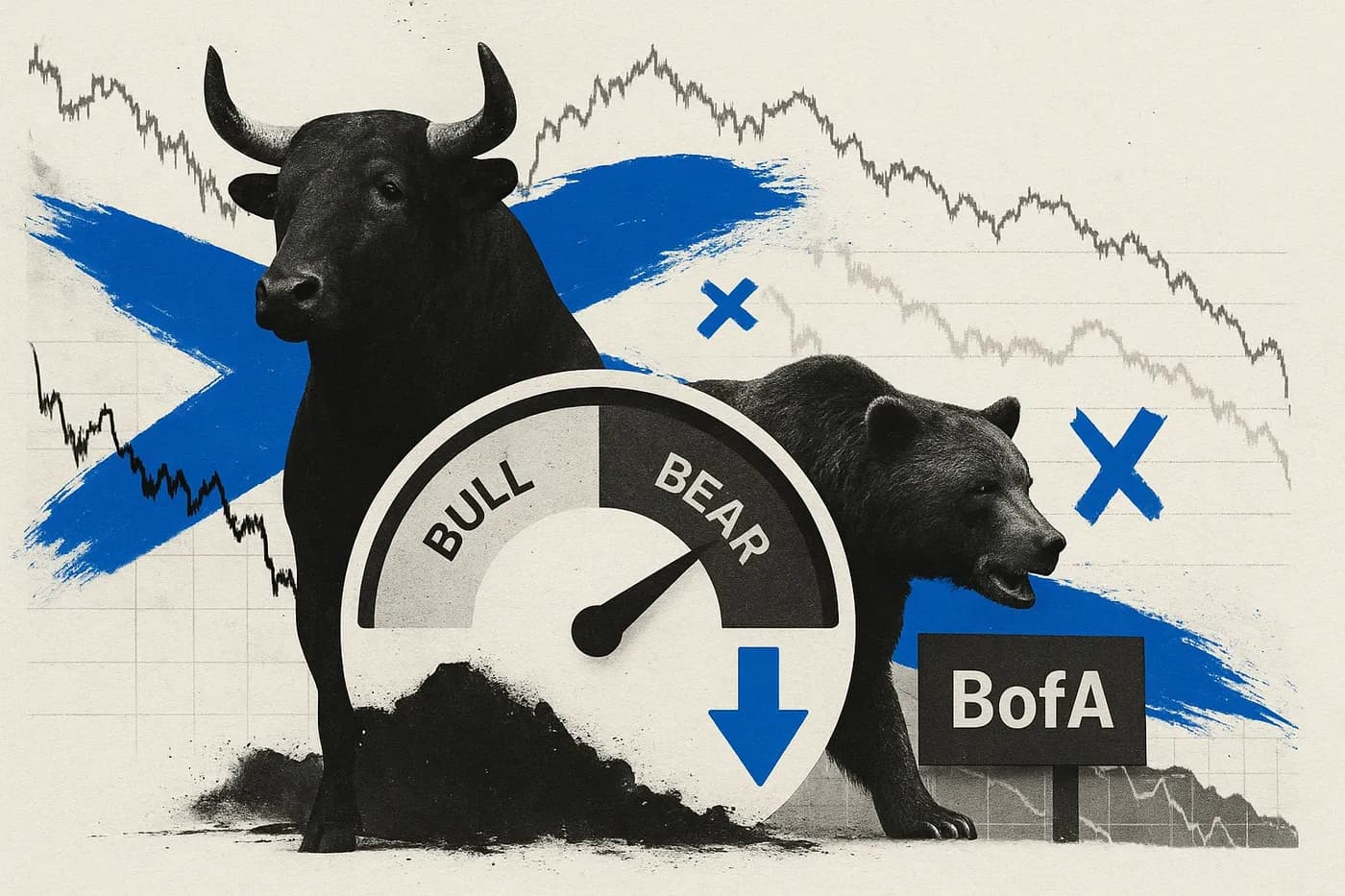BofA Fund Manager Survey: Bull & Bear indicator at 7.9 is very close to a "se...