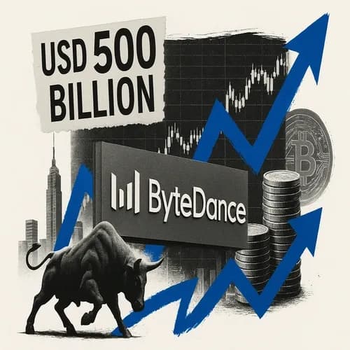 ByteDance valuation reportedly surges to USD 500bln, according to SCMP