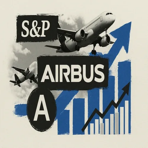 S&P says Airbus (AIR FP) outlook revised to positive on steady free cash flow...