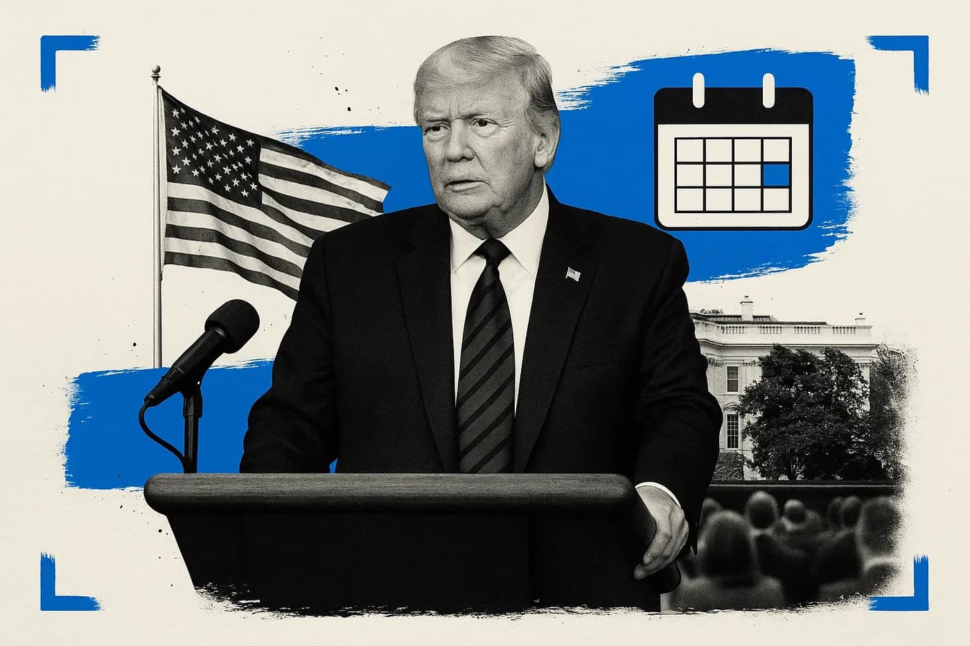 White House Press Secretary says Trump address tomorrow will be accomplishments