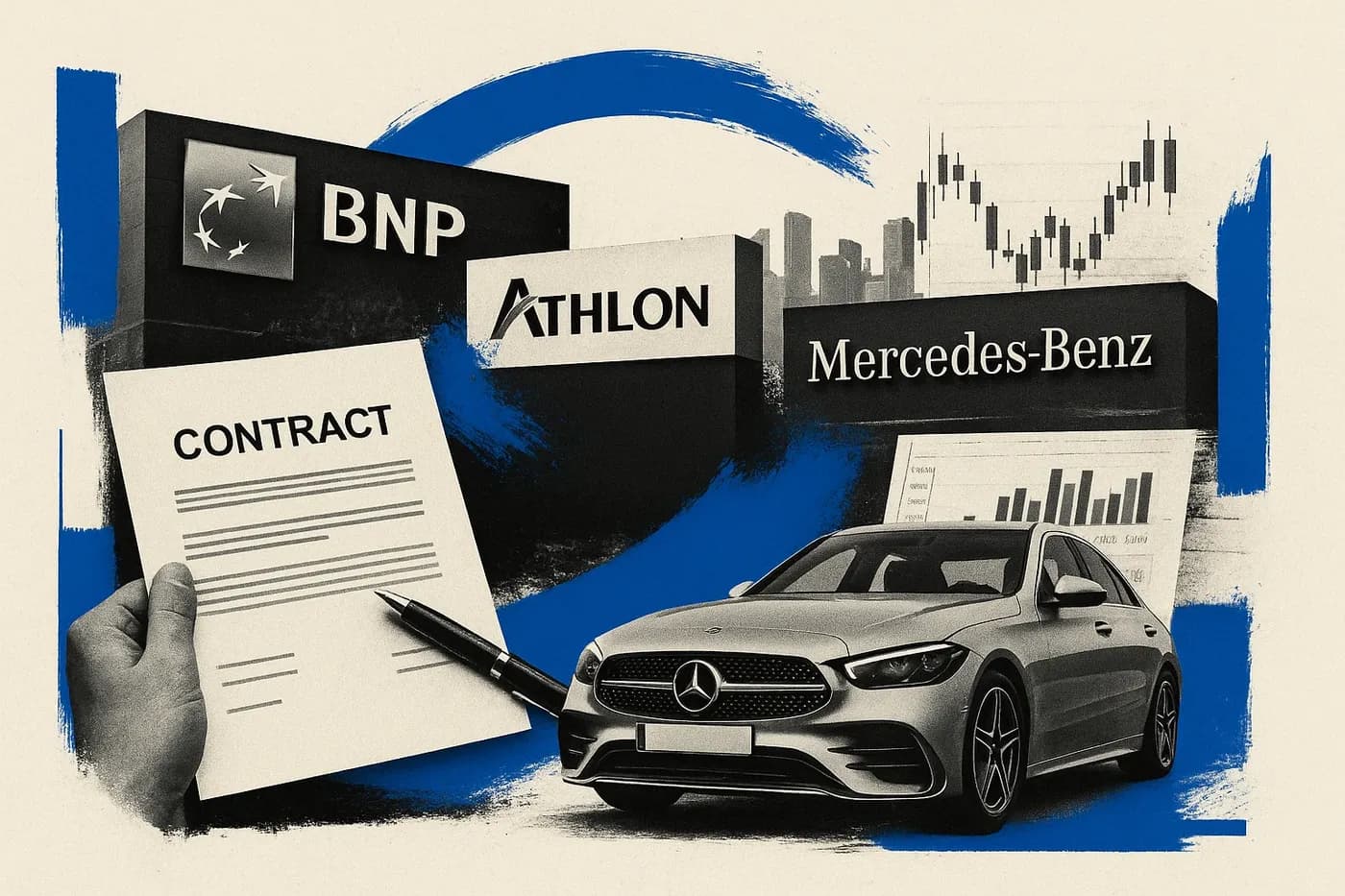 BNP (BNP FP) notes exclusive talks between BNP's Arval and Mercedes-Benz (MBG...