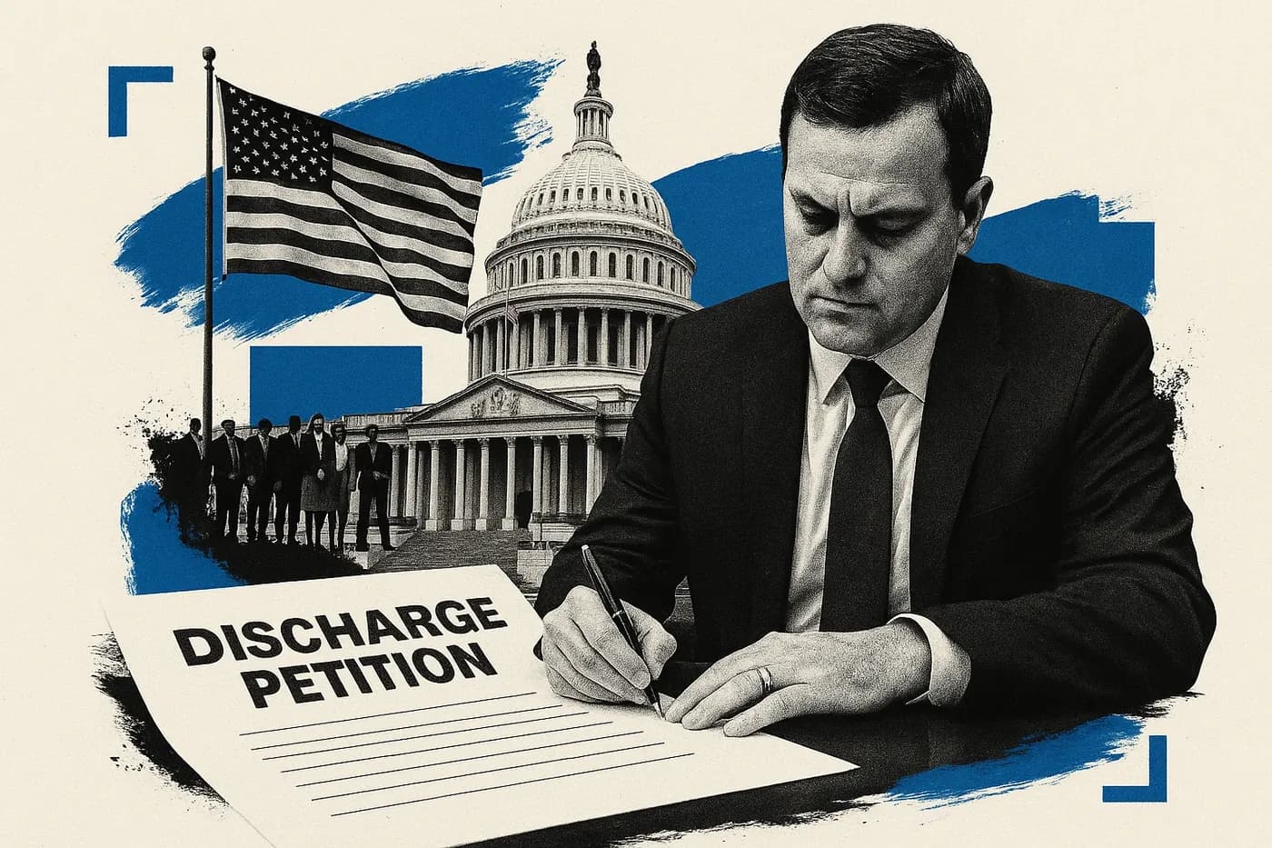 Republican Lawler is the second Republican has signed the House Democrats' di...