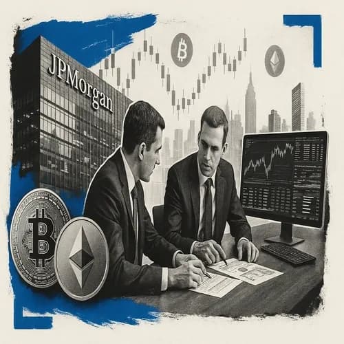 JPMorgan is exploring crypto trading for institutional clients