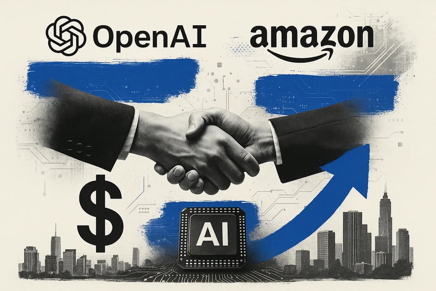 OpenAI is in talks to raise at least USD 10bln from Amazon (AMZN) and use its...