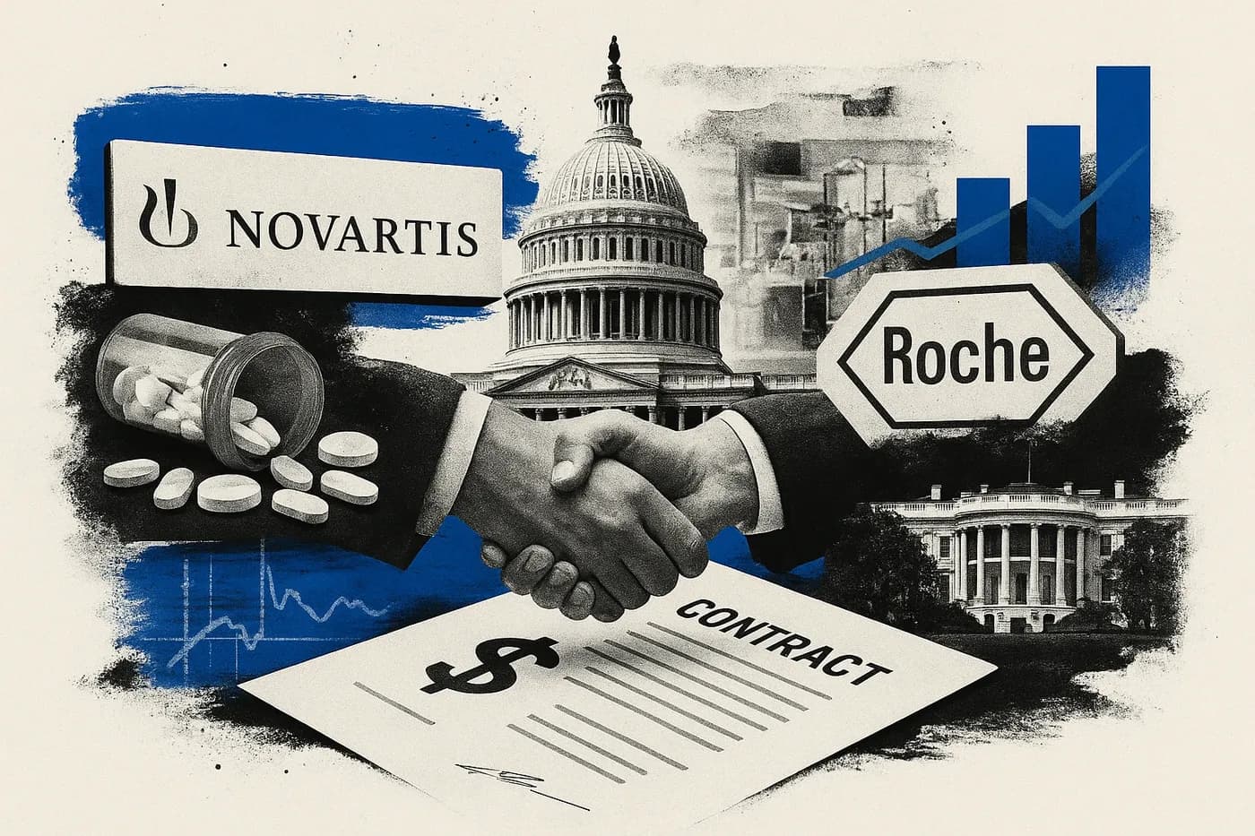 Novartis (NOVN SW) and Roche (ROG SW) nearing deals with White House on drug ...