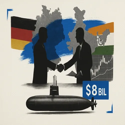 Germany and India are reportedly nearing a USD 8bln agreement regarding subma...