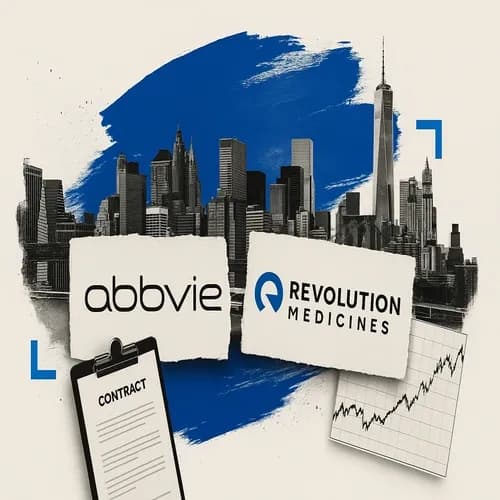 AbbVie (ABBV) reportedly in talks to buy Revolution Medicines (RVMD)