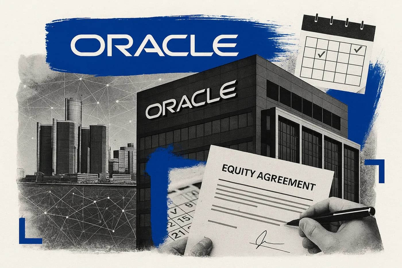 Oracle (ORCL) says the equity deal on the Michigan data centre is still on sc...
