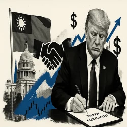 Trump admin reportedly nearing trade and investment deal with Taiwan