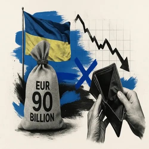Ukraine's Finance Minister says EUR 90bln loan scheme does not fully cover Uk...