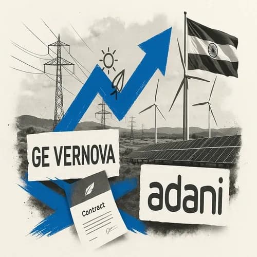 GE Vernova (GEV) secures major contract to deliver HVDC technology for Adani'...