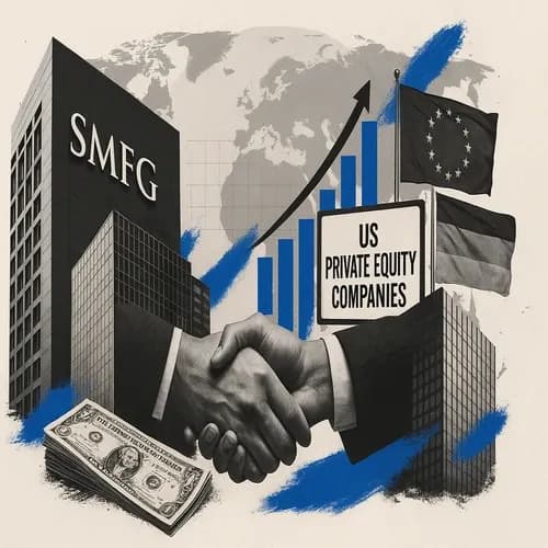 Japan's SMFG (8316 JT) will cooperate with two US private equity companies to...