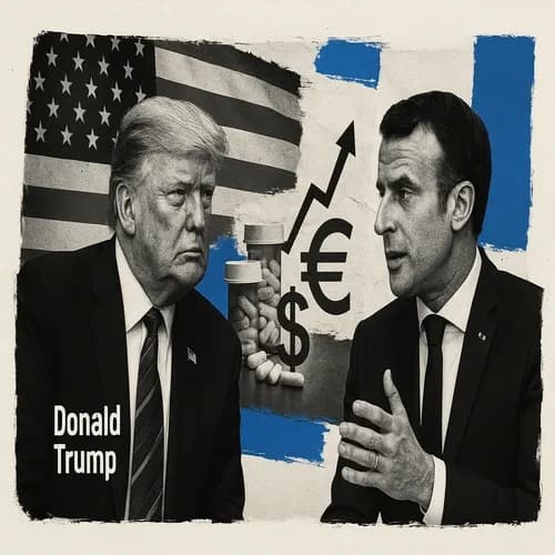 US President Trump says he told French President Macron that France has to ra...