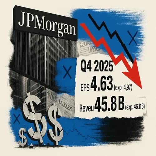 JPMorgan (JPM) Q4 2025 (USD) EPS 4.63 (exp. 4.97)