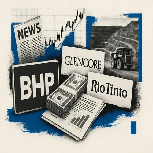 BHP (BHP AT) is reportedly not planning a bid for Glencore (GLEN LN)