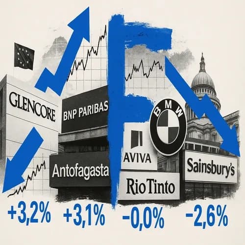 European Movers: Glencore (GLEN LN) +8.2%