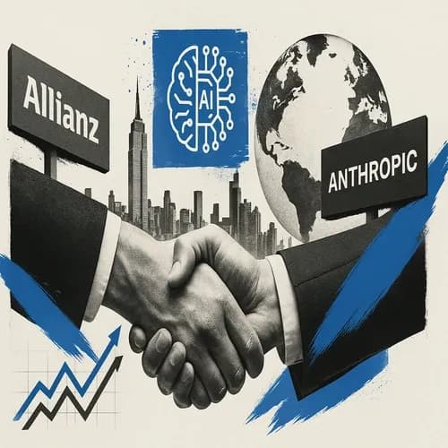 Allianz (ALV GY) and Anthropic announce a global partnership to accelerate th...