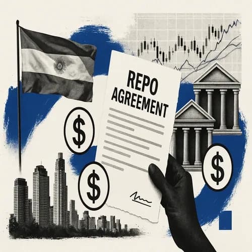 Argentina announces USD 3bln repo with international banks, Bloomberg TV reports